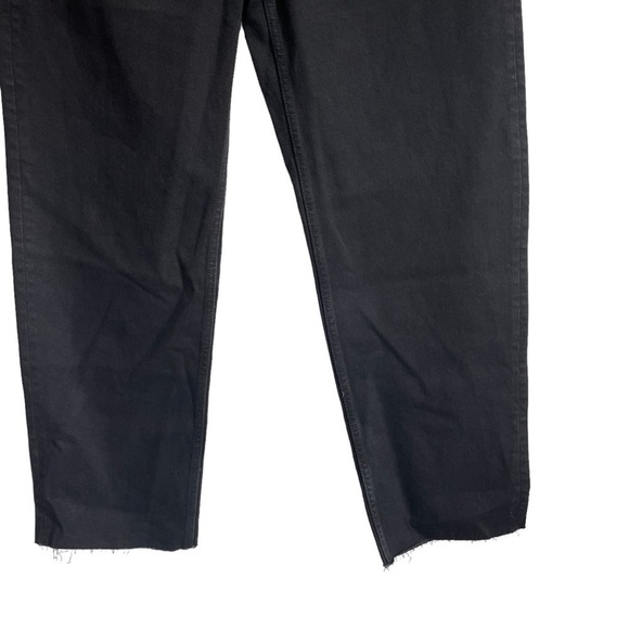 Everlane The Way High Jean Coal Black 28 NWT  F-BTM-DNM-WHGH-SRT-DKW-28 - Picture 3 of 12